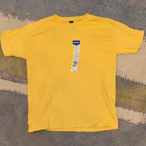 Gildan Youth Sunny Yellow Short Sleeve Tee